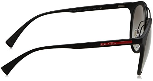 Prada Sport 0PS04RS DG00A7 54 gafas de sol, Negro (Black Rubber/Grey), Hombre