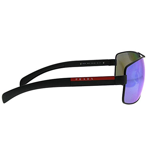 Prada Sport 0PS54IS DG02E0 65 Gafas de sol, Negro (Black Rubber/Polar Grey Water), Hombre