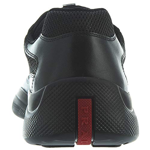 Prada - Zapatillas de Cuero para Hombre Negro Negro Negro Size: 44 EU