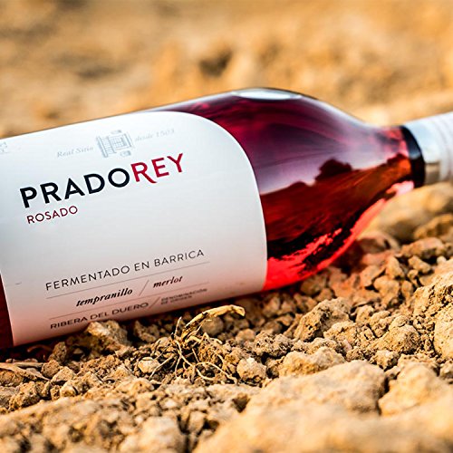PRADOREY Rosado - Vino rosado - Fermentado en barrica - Ribera del Duero - 50% Merlot, 50% Tempranillo - 3 meses de barrica - 6 Botellas - 0,75 L