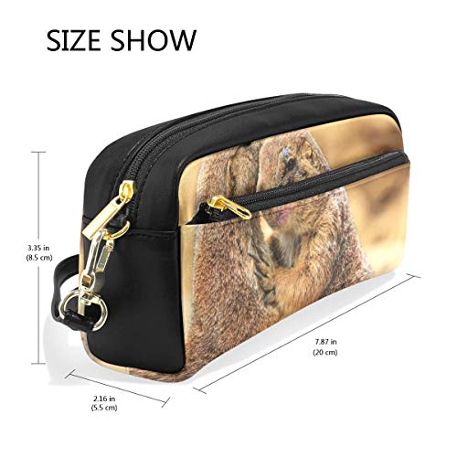 Prairie - Estuche para lápices y bolígrafos con cremallera, para niños, niñas, adolescentes, colegios, material de escritura