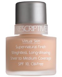 Prescriptives Virtual Skin Super Natural Finish Makeup Foundation 1oz/30ml - Real Cream (Warm) 02 by Prescriptives