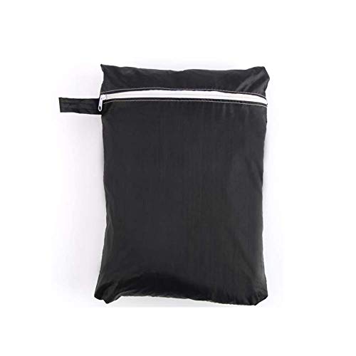 Prettyle cubierta de mesa redonda para muebles de jardín cubiertas de barbacoa impermeable cubierta de la parrilla de los muebles al aire libre Sets fundas protectoras 70x70cm