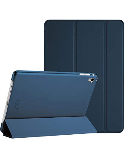 ProCase Funda Inteligente para iPad Pro 9,7" 2016, Carcasa Folio Ligera y Delgada con Smart Cover/Reverso Mate Translúcido/Soporte para Apple iPad Pro 9.7 Pulgadas A1673 A1674 A1675 -Azul Marino