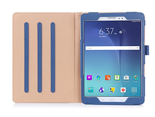 ProCase Funda Samsung Galaxy Tab S2 9.7 - Clásico Folio de Soporte Cubierta Inteligente Plegable para Galaxy Tab S2 Tablet (9.7 pulgada, SM-T810 T815 T813), con Múltiples ángulos de Vista -Azul Oscuro