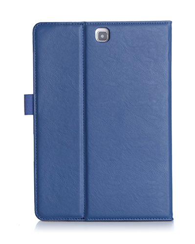 ProCase Funda Samsung Galaxy Tab S2 9.7 - Clásico Folio de Soporte Cubierta Inteligente Plegable para Galaxy Tab S2 Tablet (9.7 pulgada, SM-T810 T815 T813), con Múltiples ángulos de Vista -Azul Oscuro