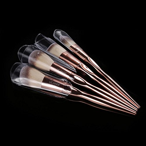 Profesional Set de Brochas de Maquillaje Cepillos de Maquillaje para las Facial y Cejas y Labios por ESAILQ H