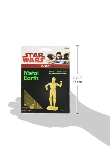 Professor PUZZLE Metal Earth Star Wars C-3PO Modelo Kit