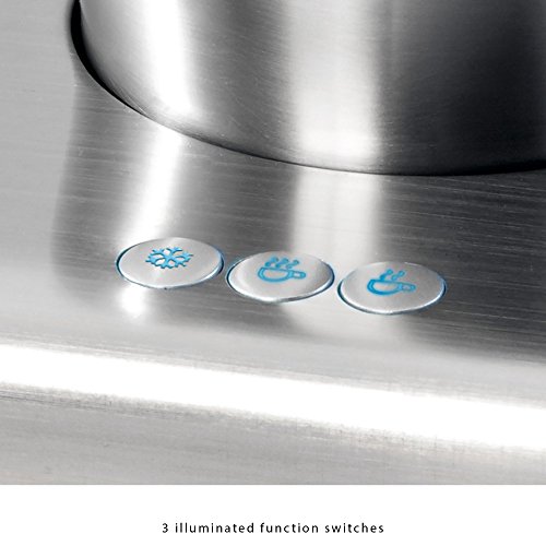 ProfiCook MS 1032 Espumador de leche automático, Funcion batidora de leche y calienta chocolate, Acero inoxidable, Capacidad 500 ml, Color Plata