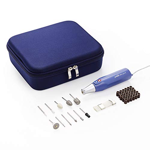 Promed Ultra Pro S - Lima de Uñas Eléctrica, Color Azul