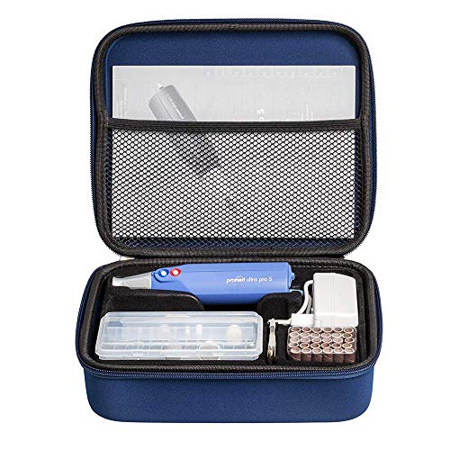 Promed Ultra Pro S - Lima de Uñas Eléctrica, Color Azul