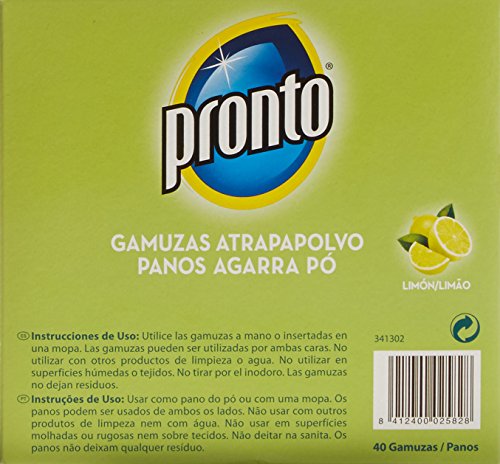 Pronto J681556 - Gamuzas Atrapapolvo, 40 Unidades