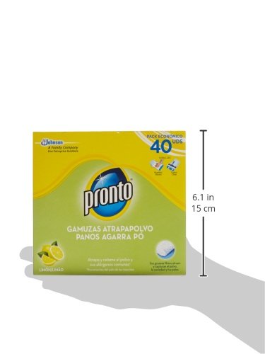 Pronto J681556 - Gamuzas Atrapapolvo, 40 Unidades