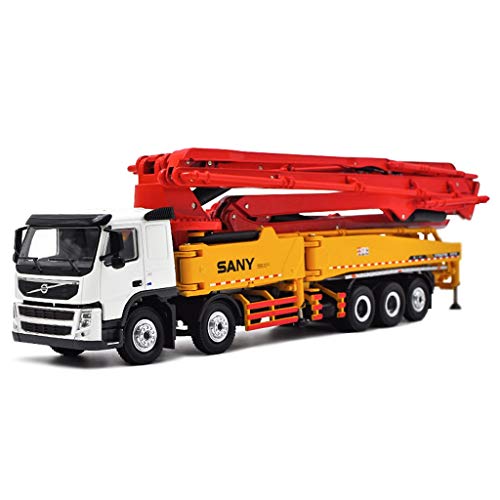 Proporción 1:50 Modelo de Coche de fundición a presión Bomba de hormigón Modelo de aleación de camión Colección de Juguetes de Coche Pantalla Decoración de Regalo Modelo de Coche