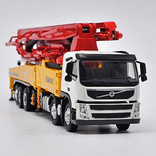 Proporción 1:50 Modelo de Coche de fundición a presión Bomba de hormigón Modelo de aleación de camión Colección de Juguetes de Coche Pantalla Decoración de Regalo Modelo de Coche