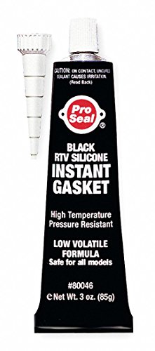 ProSeal Sello de Silicona instantáneo Cruce 80046, Negro