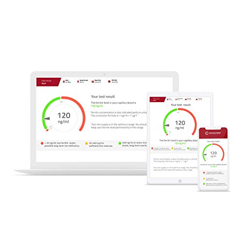 Prueba de Ferritina de CERASCREEN - Determina tu Valor de Ferritina de Forma Rápida y Sencilla desde Casa | Prueba de Ferritina | Pide tu Prueba de Ferritina Onlina Ahora Mismo