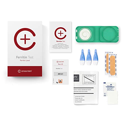 Prueba de Ferritina de CERASCREEN - Determina tu Valor de Ferritina de Forma Rápida y Sencilla desde Casa | Prueba de Ferritina | Pide tu Prueba de Ferritina Onlina Ahora Mismo