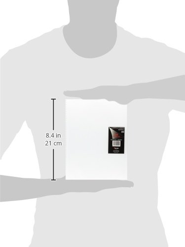 Pryse 4240051 - Carpeta espiral con 50 fundas, A4, transparente