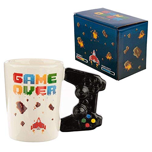 Puckator Taza/mug Mando Videojuego, Cerámica, Multicolor, 11x8 cm