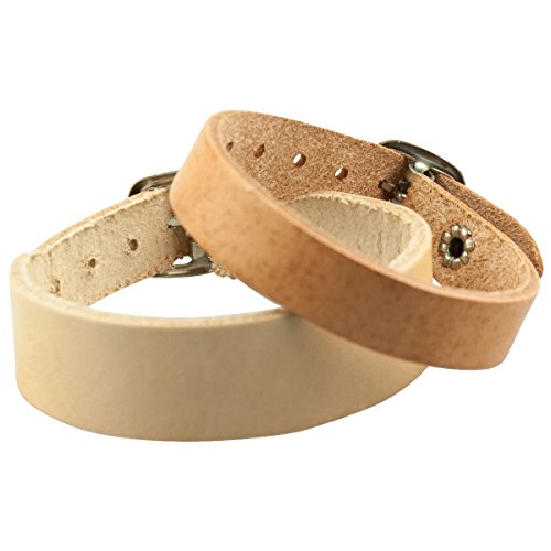 Pulsera de la amistad de auténtico cuero, regalo natural con texto grabado personalizado, 215-230 mm