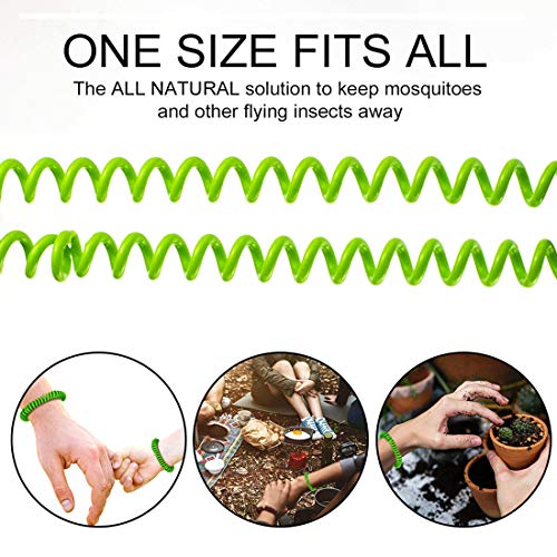Pulsera Repelente de Mosquitos 15 Pcs y Pegatinas Antimosquitos 5 Piezas, Set de Repelentes de Insectos para Niños y Adultos, Familia, Camping, Viajes y Actividades al Aire Libre