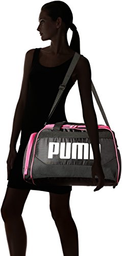 PUMA Women's Evercat Dispatch Duffel, Black/Pink, OS