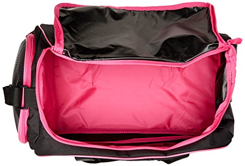 PUMA Women's Evercat Dispatch Duffel, Black/Pink, OS