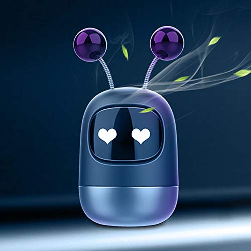 QMMD Ambientador De Coche Olor A Nuevo Difusor Robot Design Shape Fragancia De Ventilación De Aire De Coche De Retro Perfume De Aire Acondicionado Difusor,C