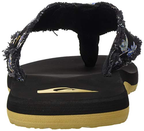 Quiksilver Monkey Abyss, Zapatos de Playa y Piscina para Hombre, Negro (Black/White/Black Xkwk), 46 EU