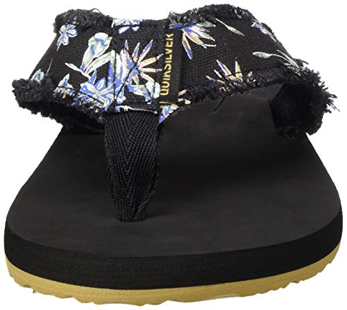 Quiksilver Monkey Abyss, Zapatos de Playa y Piscina para Hombre, Negro (Black/White/Black Xkwk), 46 EU