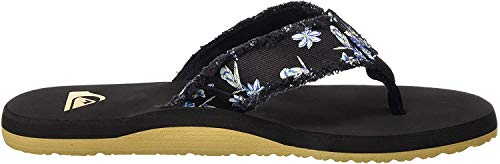 Quiksilver Monkey Abyss, Zapatos de Playa y Piscina para Hombre, Negro (Black/White/Black Xkwk), 46 EU