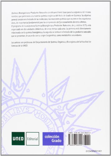 Química bioorgánica y productos naturales (GRADO)