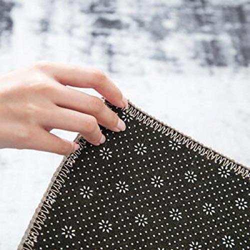 QWEASDZX Alfombra Alfombrilla Cómoda Alfombra De Comedor Área Suave Y Esponjosa Alfombra Alfombrilla Rectangular para Dormitorio Fácil De Limpiar 50x80cm