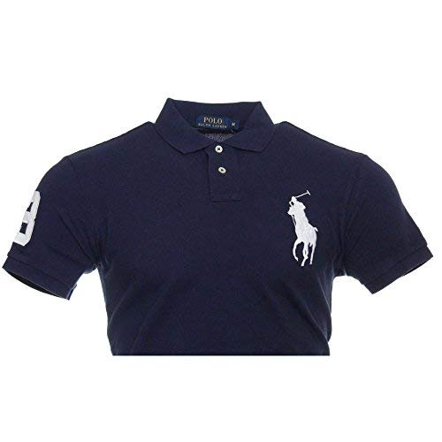 Ralph Lauren Big Pony - Polo de manga corta para hombre azul marino XS