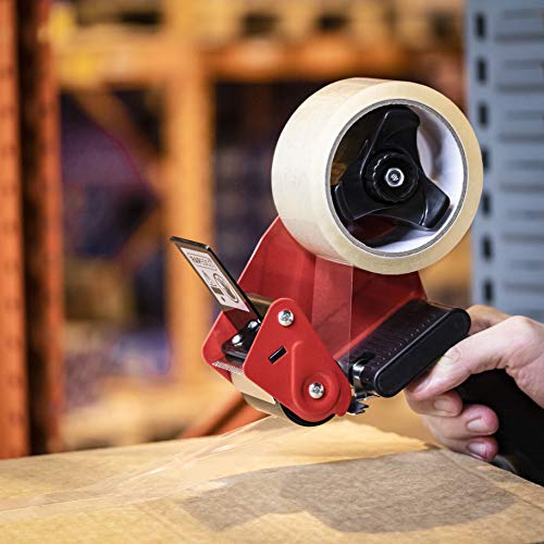Rapesco Accesorios Porta Cinta de Embalar Para Fácil Utilización en Trabajos de Empaquetado, Mango Ergonómico