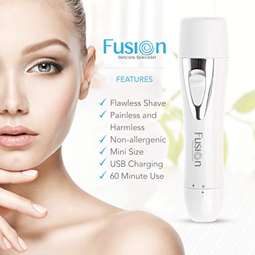 Rasoio donna viso Elettrico rasoio viso donna Tagliapeli naso Rasoio Sopracciglia, Rasoio da Barba Elettrico, Impermeabile