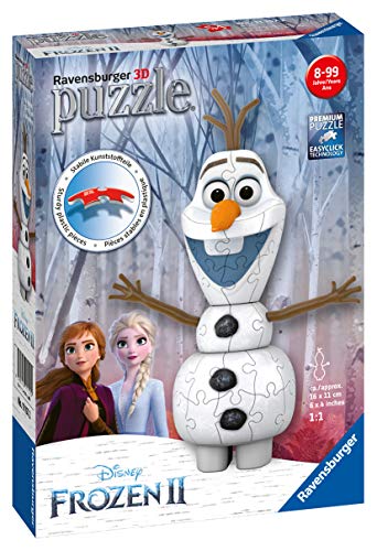 Ravensburger - Puzzle 3D Olaf Frozen 2 (11157)