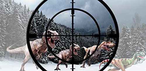 Real Jurassic Dino Hunter FPS Shooting 2019: Volcán jungla dinosaurio pistola disparos juegos de supervivencia batalla depredador glaciar raptor agujero negro balsa batalla refugio zona