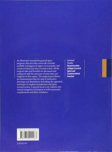 Reconstruction of Upper Cervical Spine and Craniovertebral Junction