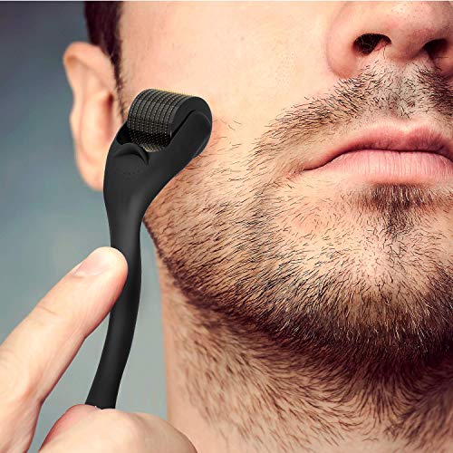 Red-Blooded Rodillo de Crecimiento de Barba, Estimula el Crecimiento de la Cabello