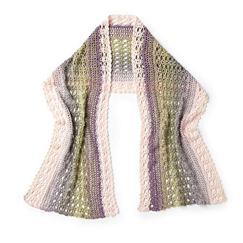 Red Heart It's A Wrap Rainbow Yarn, Parfait Hilo