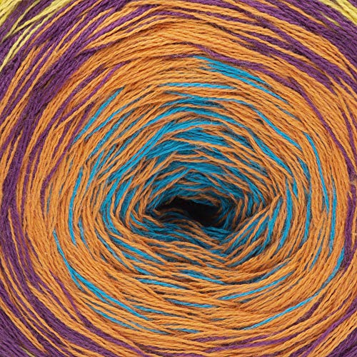 Red Heart It's A Wrap Rainbow Yarn, Parfait Hilo