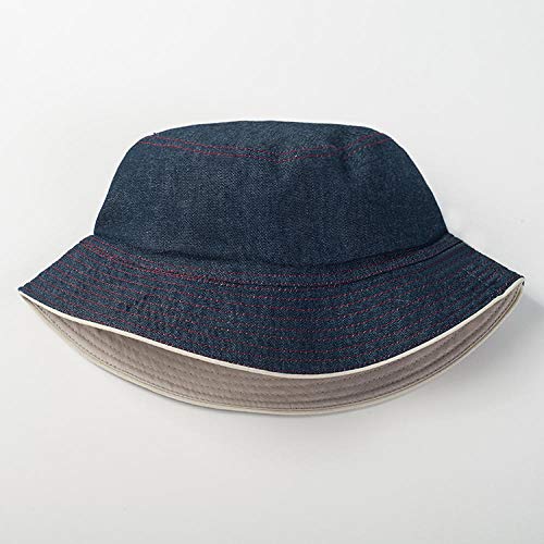 Regalo Para El Dia Del Padre-Sombrero De Pescador De Algodón Capa De La Cuenca De Primavera Y Otoño Color Sólido Ropa De Doble Cara Hombres Y Mujeres Sombrero De Visera Par De Gorras De Tela Código
