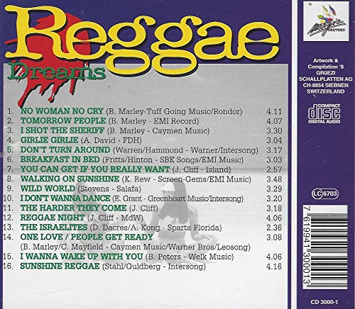 Reggae Dreams CD 1 (incl. Wild World, Reggae Night, The Israelites, No Woman No Cry u.v.m.)