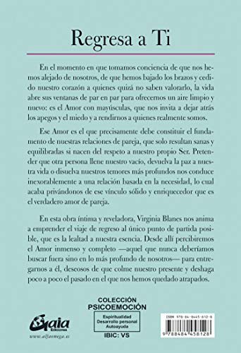 Regresa a ti. El libro del amor (Psicoemoción)