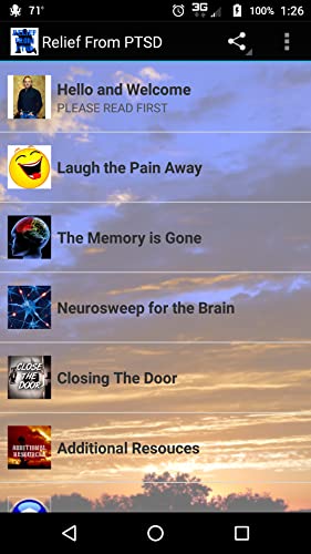 Relief From PTSD