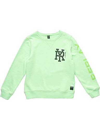 REPLAY Sb2026.058.20372g Sudadera, Verde (Acid Green 311), 128 (Talla del Fabricante: 8A) para Niños