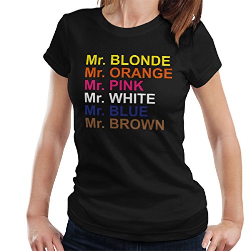 Reservoir Dogs Character List Women's T-Shirt