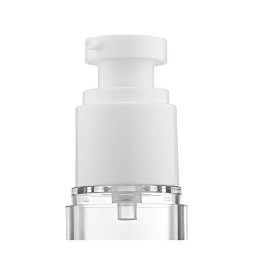Reutilizable del envase, botella Botella clara Airless Bomba cosmética Crema Tamaño de viaje dispensador recargable Contenedores/Botella Fundación de la bomba del recorrido for S (100 ml)